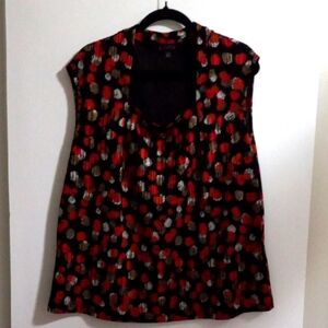 Kasper Sleeveless Top Size 2X